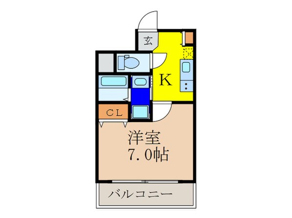 LA vie 江坂EASTの物件間取画像